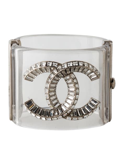 chanel crystal cc cuff|chanel cuff bracelet dupe.